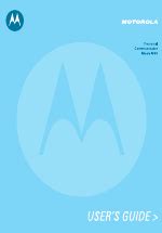 Motorola 009 Manual pdf